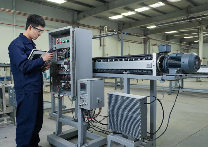 Conveyor drive control commissioning